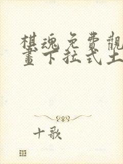 棋魂免费观看漫画下拉式土豪漫画