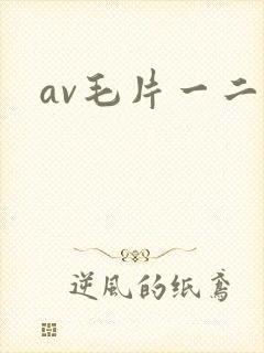 av毛片一二三
