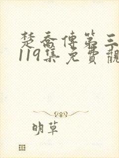 楚乔传第三季第119集免费观看