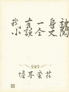 我有一身被动技小说全文阅读