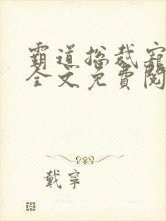 霸道总裁宠上天全文免费阅读全文