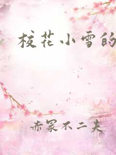 校花小雪的小说