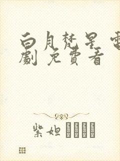 白月梵星 电视剧 免费看