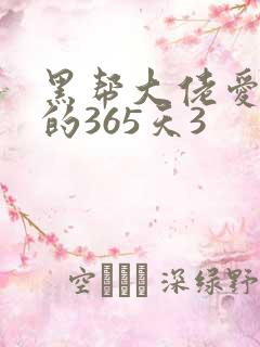 黑帮大佬爱上我的365天3