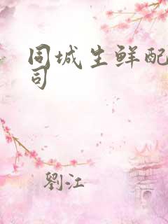 同城生鲜配送公司