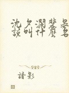 沈夕澜裴晏禾小说叫什么名字