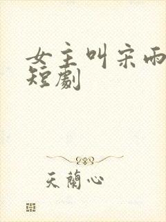 女主叫宋雨薇的短剧