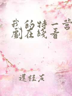 我的特一营电视剧在线看