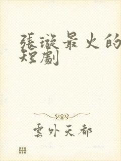 张璇最火的4部短剧