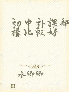 初中补课哪个机构比较好