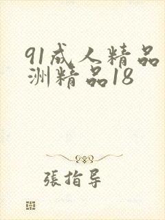 91成人精品亚洲精品18
