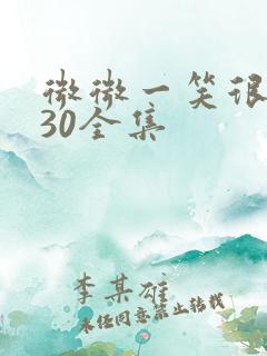 微微一笑很倾城30全集