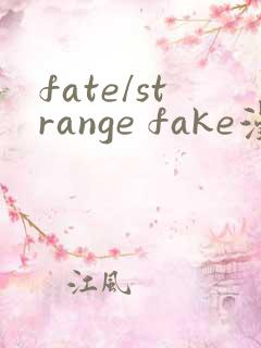 fate/strange fake漫画更新