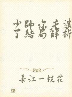 少帅你老婆又跑了结局解析