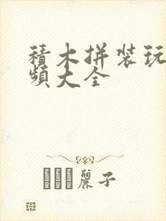 积木拼装玩具视频大全