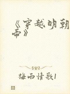 《穿越明朝当皇帝》