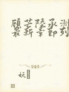 顾芒陆承洲小说最新章节列表免费