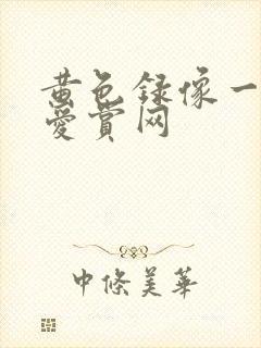 黄色录像一级片爱赏网