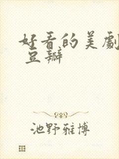 好看的美剧推荐 豆瓣