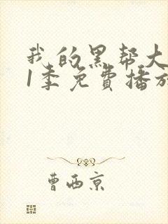 我的黑帮大佬第1季免费播放