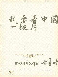 我要看中国黄色一级片