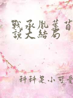 战承胤叶苜苜小说大结局