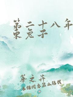 第二十八年春耳东兔子