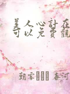 美人心计在哪里可以免费观看