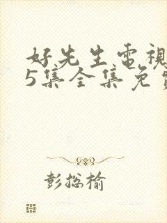 好先生电视剧45集全集免费播放