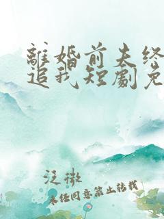 离婚前夫终是想追我短剧免费观看