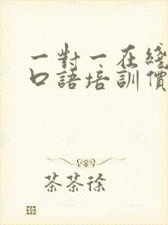 一对一在线外教口语培训价格