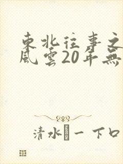 东北往事之黑道风云20年无删减