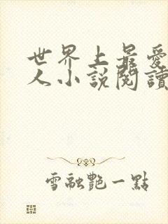 世界上最爱我的人小说阅读