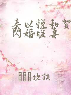 秦以悦和贺少的闪婚暖妻