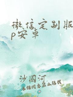 微信定制版app安卓