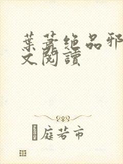 叶萧绝品邪少全文阅读