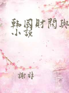 韩国财阀与明星小说