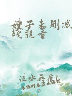 嫂子未删减版在线观看