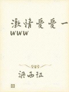 激情爱爱一级片www