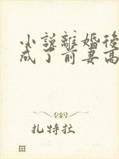 小说离婚后,我成了前妻高攀不起的神免费