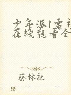 少年派1电视剧在线观看全集免费