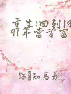 重生:回到1991年当首富 最新章节