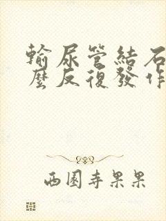 输尿管结石为什么反复发作