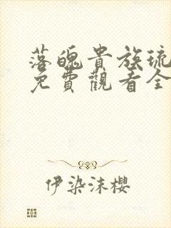 落魄贵族琉璃川免费观看全集动漫