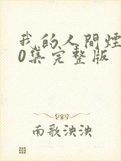 我的人间烟火40集完整版