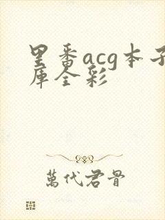 里番acg本子库全彩