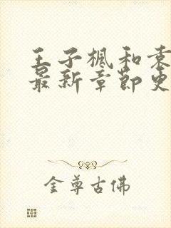 王子枫和袁雯洁最新章节更新时间