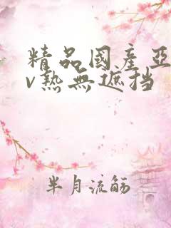 精品国产亚洲av热无遮挡