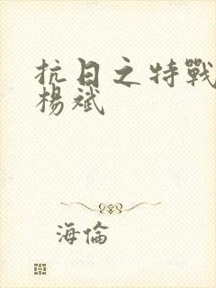 抗日之特战兵王杨斌