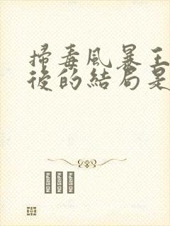 扫毒风暴王林最后的结局是什么